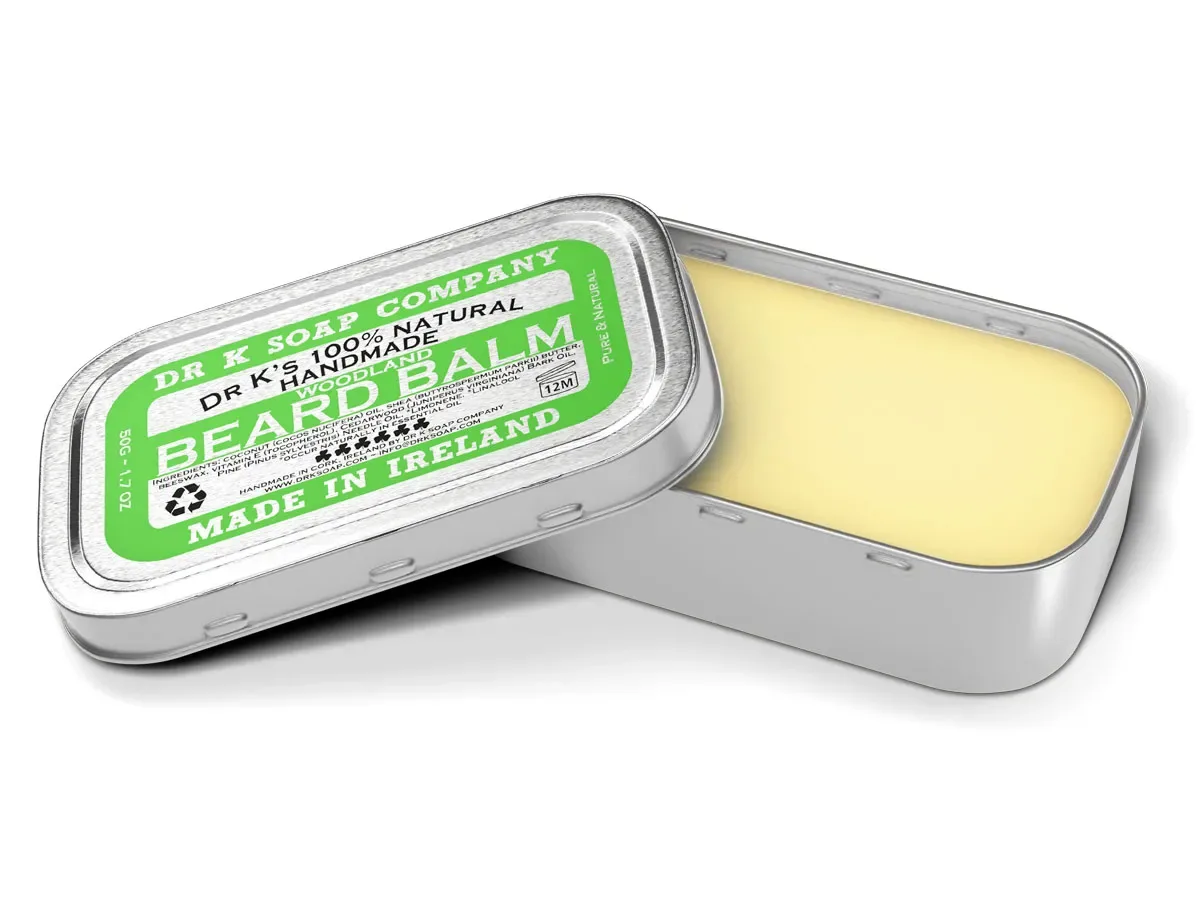 Dr K Soap Balsam für den Bart Beard Balm Woodland, 50 g
