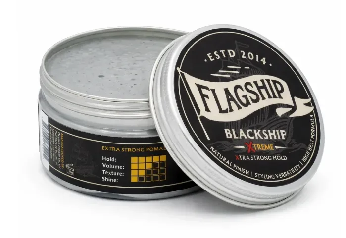 Flagship Haarpomade BlackShip Water Based Xtreme Hair Pomade 96 gr.