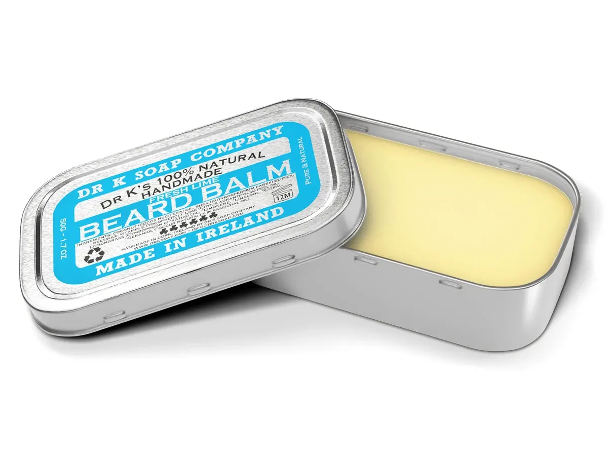 Dr K Soap Bartbalsam Beard Balm Fresh Lime, 50 g