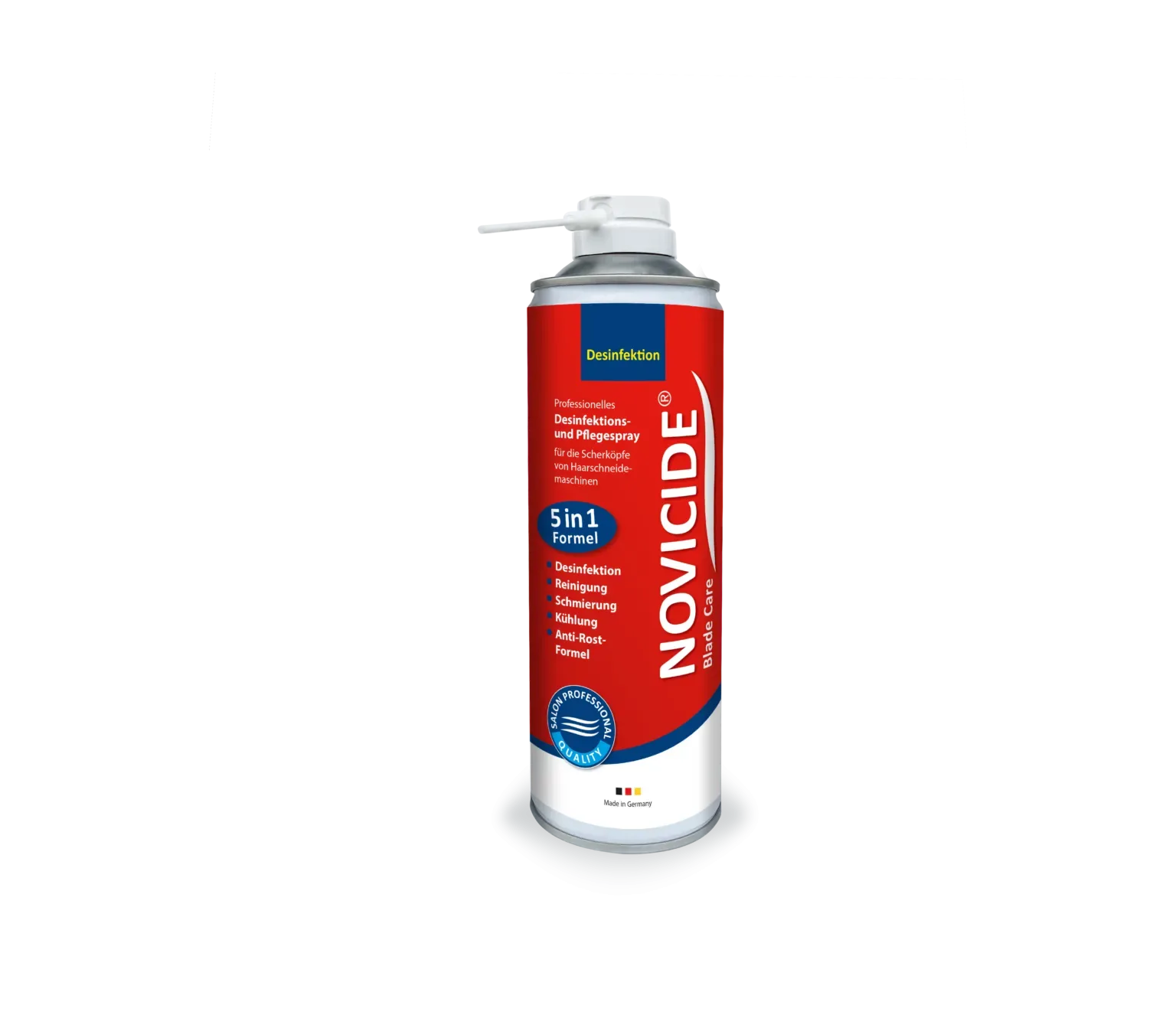 Novicide blade care Reinigungsspray für Haarschneider 5in1 500 ml.