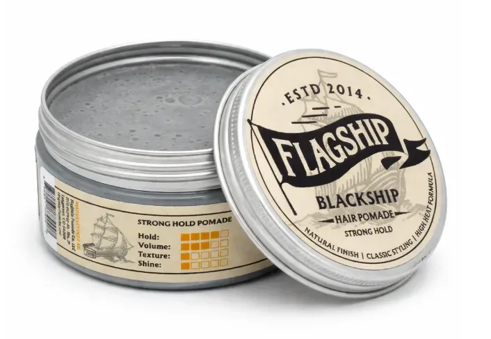 Flagship Haarpomade BlackShip Water Based Hair Pomade 96 gr.