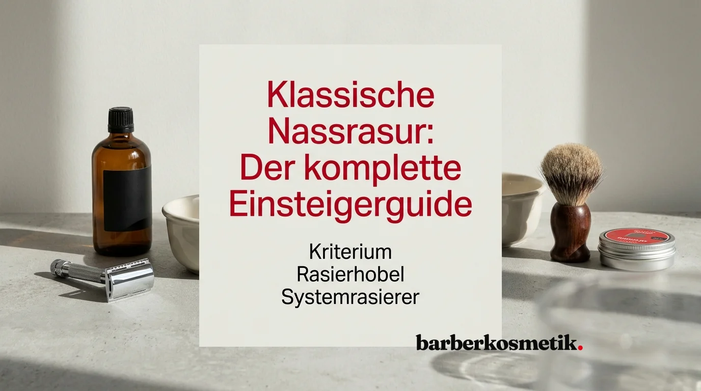 klassische Nassrasur