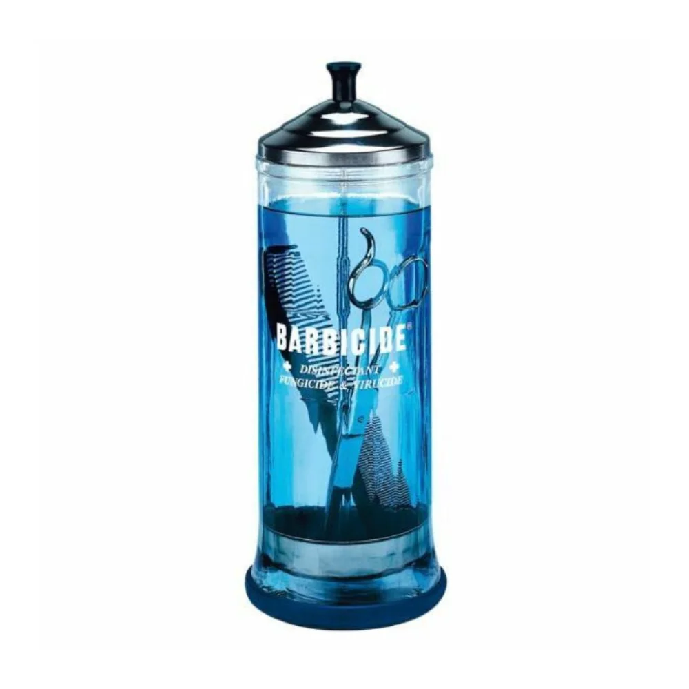 Barbicide Glasbehälter zur Desinfektion 1100 ml.