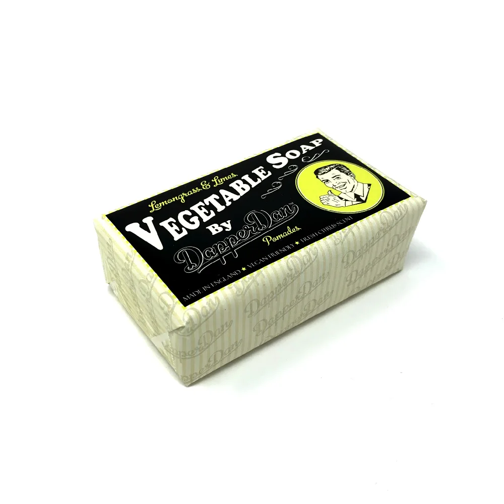 Dapper Dan vegetable soap Lemongrass & Limes – 190g