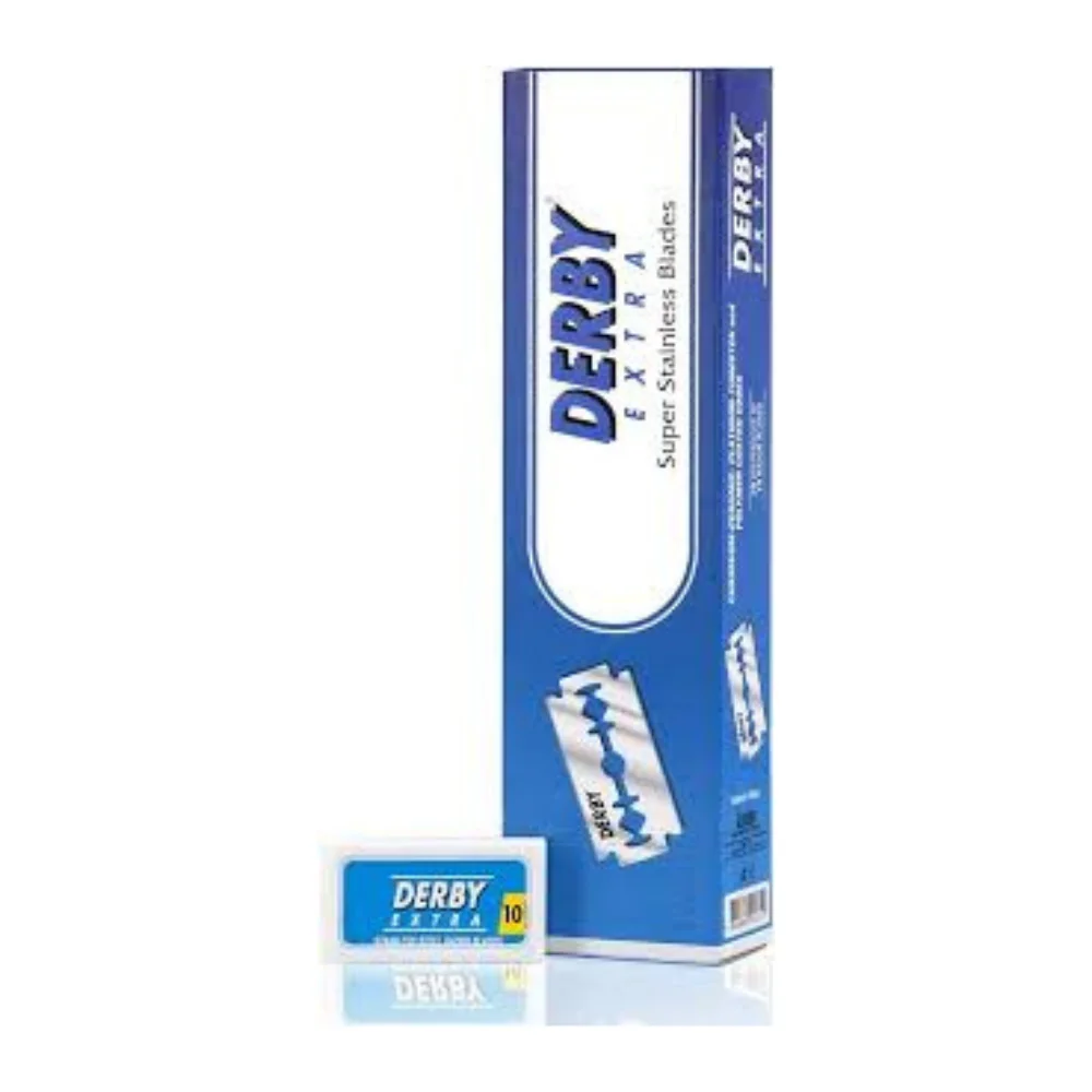 Derby Klingen Extra stainless double edge box (10) Packung 20
