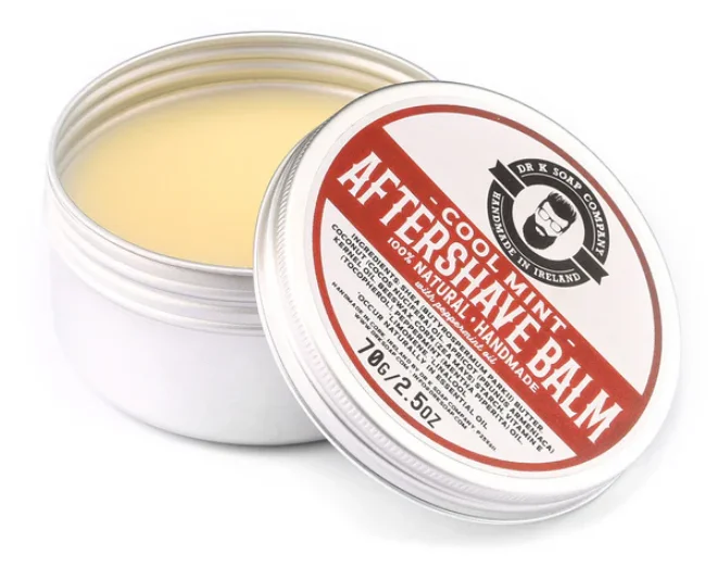 Dr K Soap Aftershave Balsam, Cool Mint, 70 g