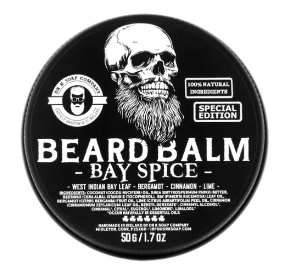 Dr K Soap Bartbalsam Beard Balm Bay Spice, 50 g