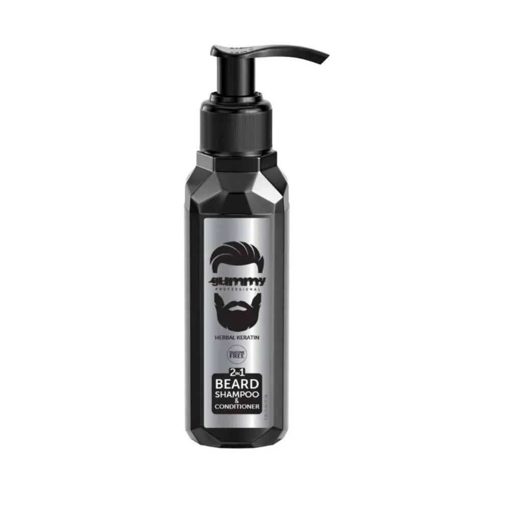 Gummy Bartshampoo und Conditioner Beard Shampoo & Conditioner 2in1 100ml.