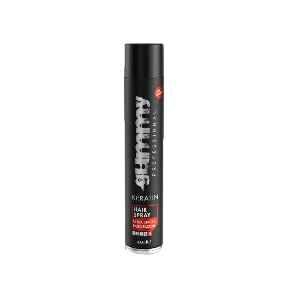 Gummy Haarlack Hair Spray Keratin Ultra Strong 400ml.