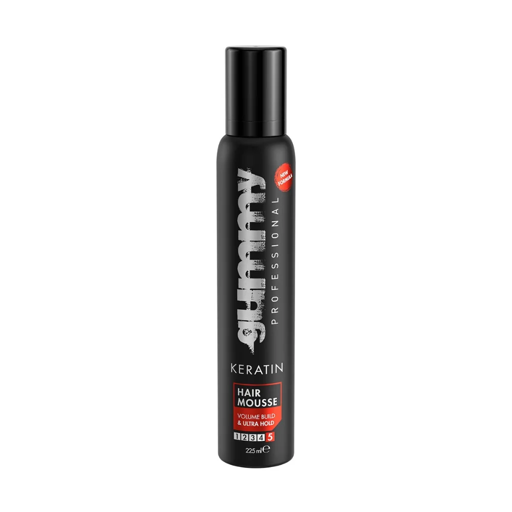 Gummy Haarschaum mit Keratin Hair Mousse Keratin 225ml.