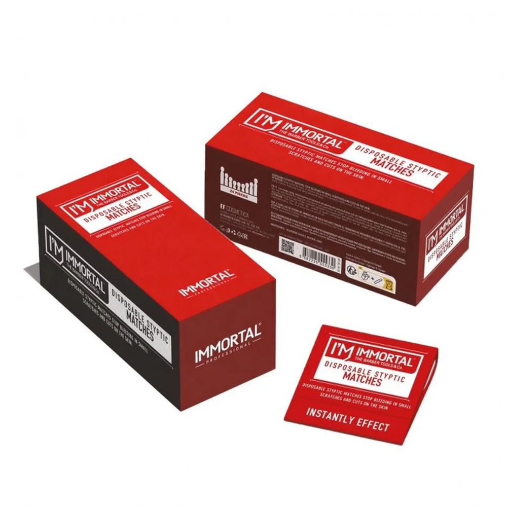 IMMORTAL DISPOSABLE STYPTIC MATCHES