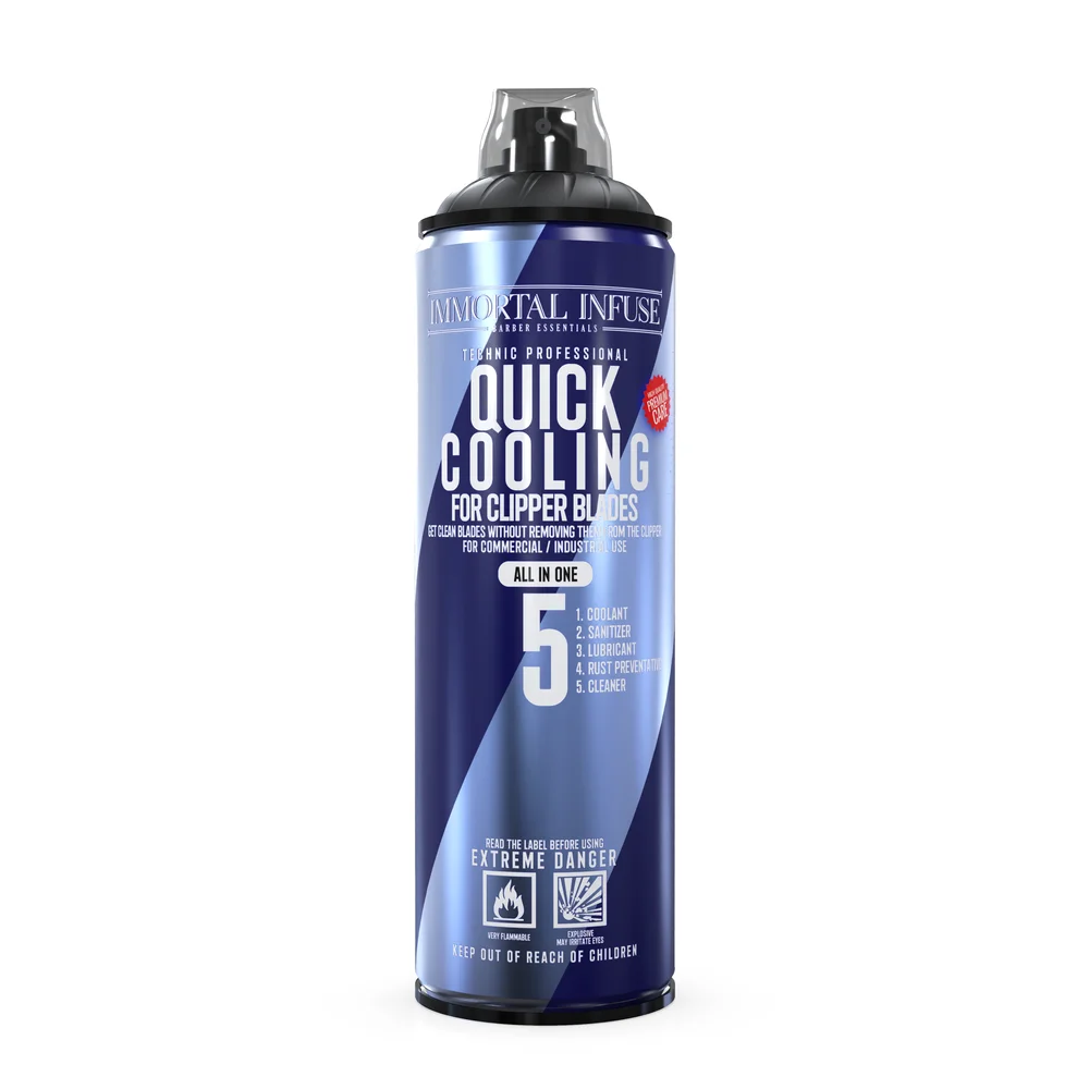 Immortal Kühlspray für Haarschneider Quick Cooling, 500ml.