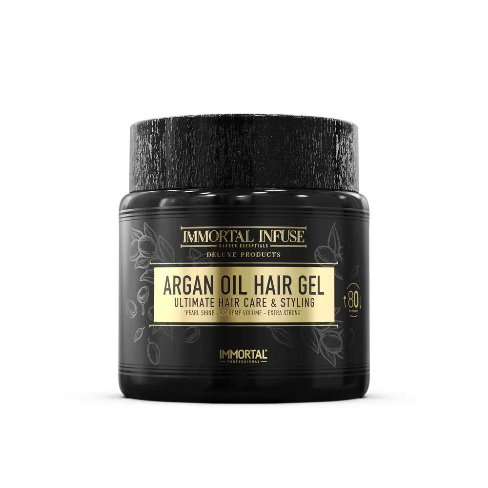 Immortal Haargel Argan Oil Styling Gel, 500ml.
