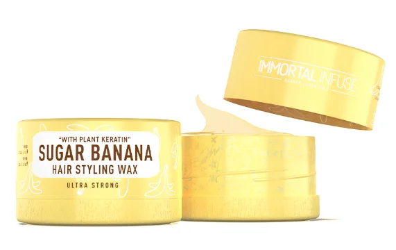 Immortal Haarstyling Wachs Zuckerbanane, 150 ml