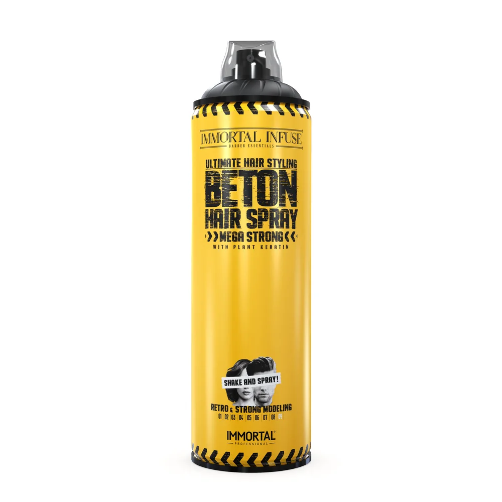 Immortal Beton Mega Strong – Haarspray Fixierung 500 ml