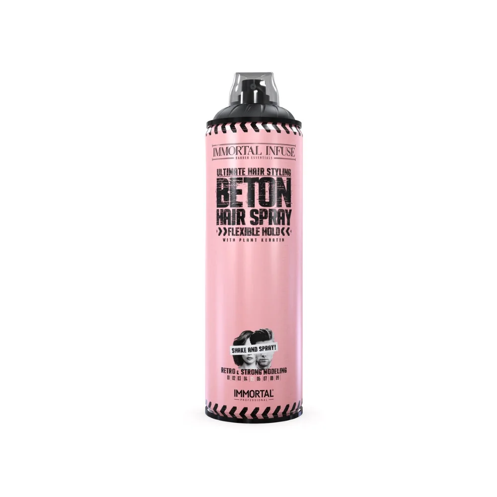 Immortal Haarspray Fixierung Beton Flexible Hold, 500 ml