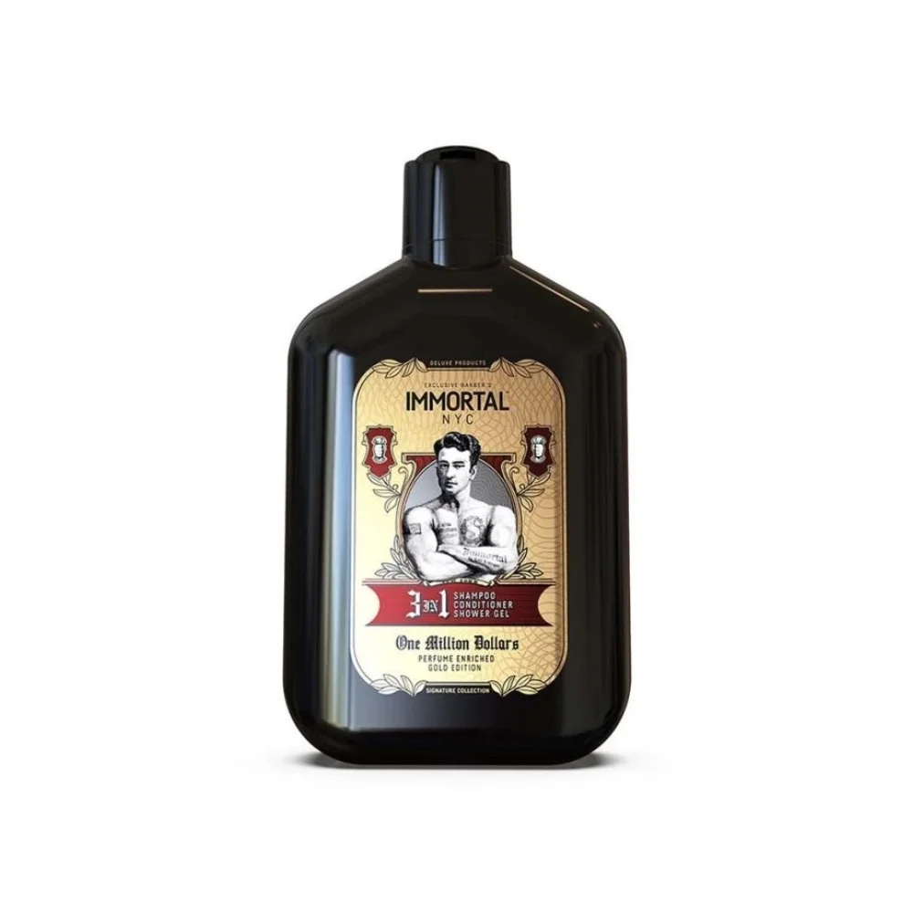 Immortal NYC Shampoo ONE MILLION shampoo 3in1, 500ml.