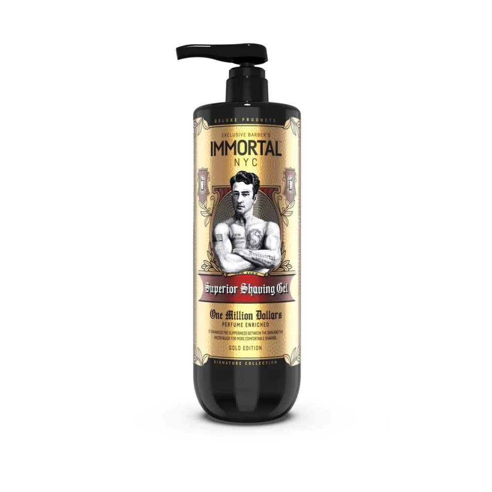 Immortal Rasiergel Shaving Gel One Million Dollars, 1000 ml