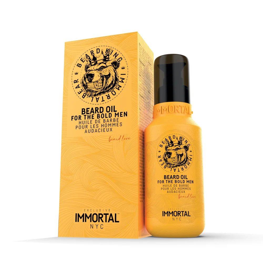 Immortal Nyc Bartöl Beard King Beard Oil, 100 ml