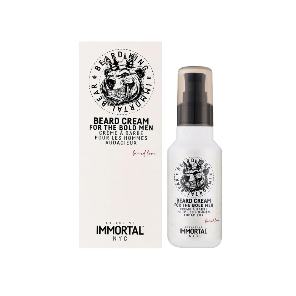 Immortal Nyc Bartcreme Beard King Beard cream, 100 ml