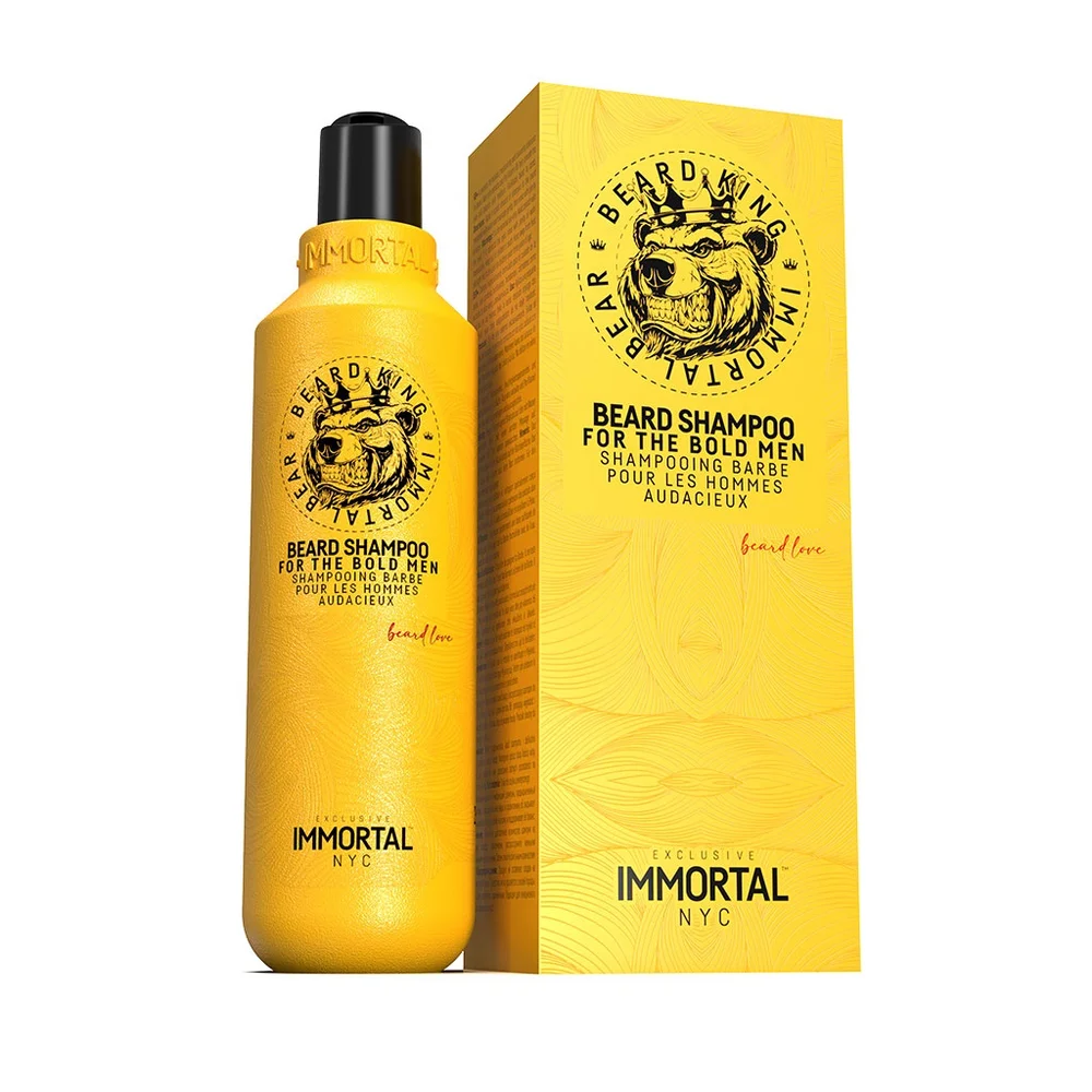 Immortal Nyc Bartshampoo Beard King Beard Shampoo, 250 ml