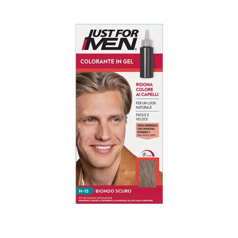 Just For Men H-15 Haarfarbe für Männer dunkelblond – Grauabdeckung