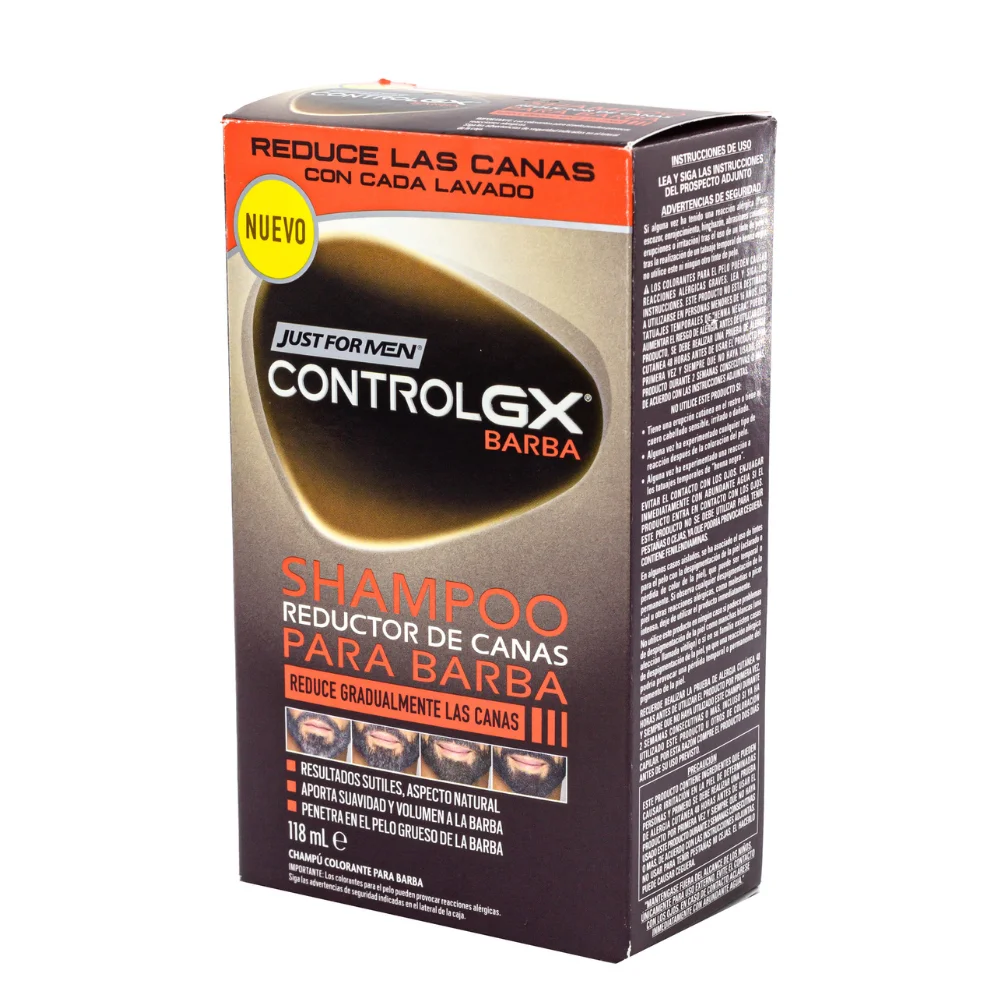 Just For Men Control GX Bartshampoo gegen graue Haare 118ml