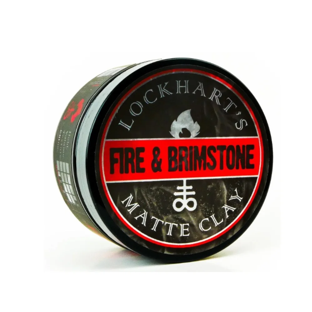 Lockhart's Haarpomade Fire & Brimstone Matte Clay 96 gr.