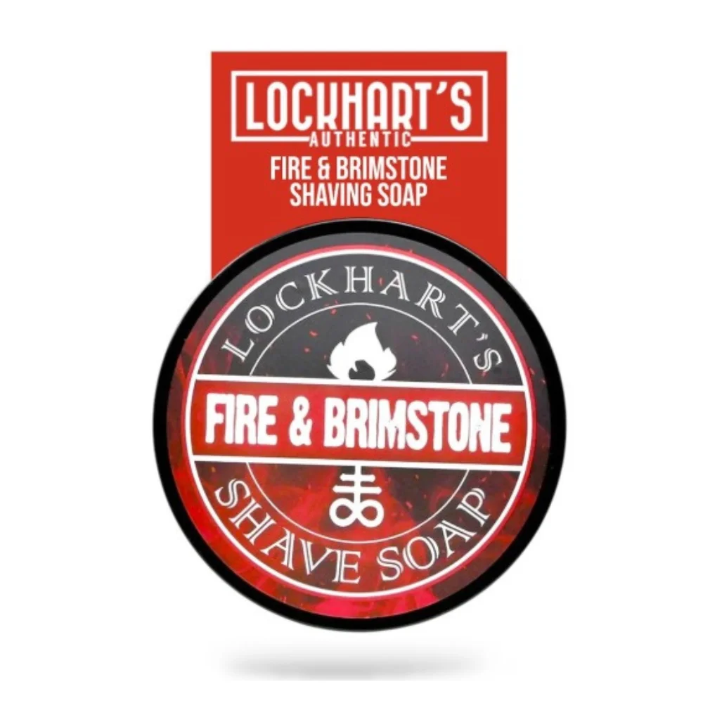 Lockhart's Rasierseife Fire & Brimstone Shaving Soap 113gr.