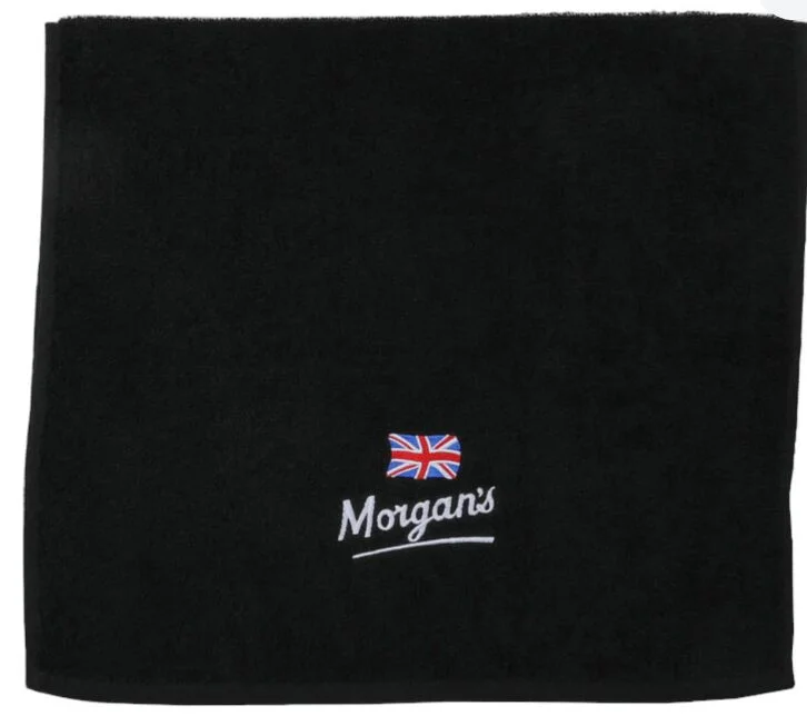 Morgan's Large Black Towel
