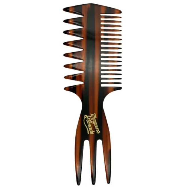 Morgan's Three Way Afro Pomade Comb