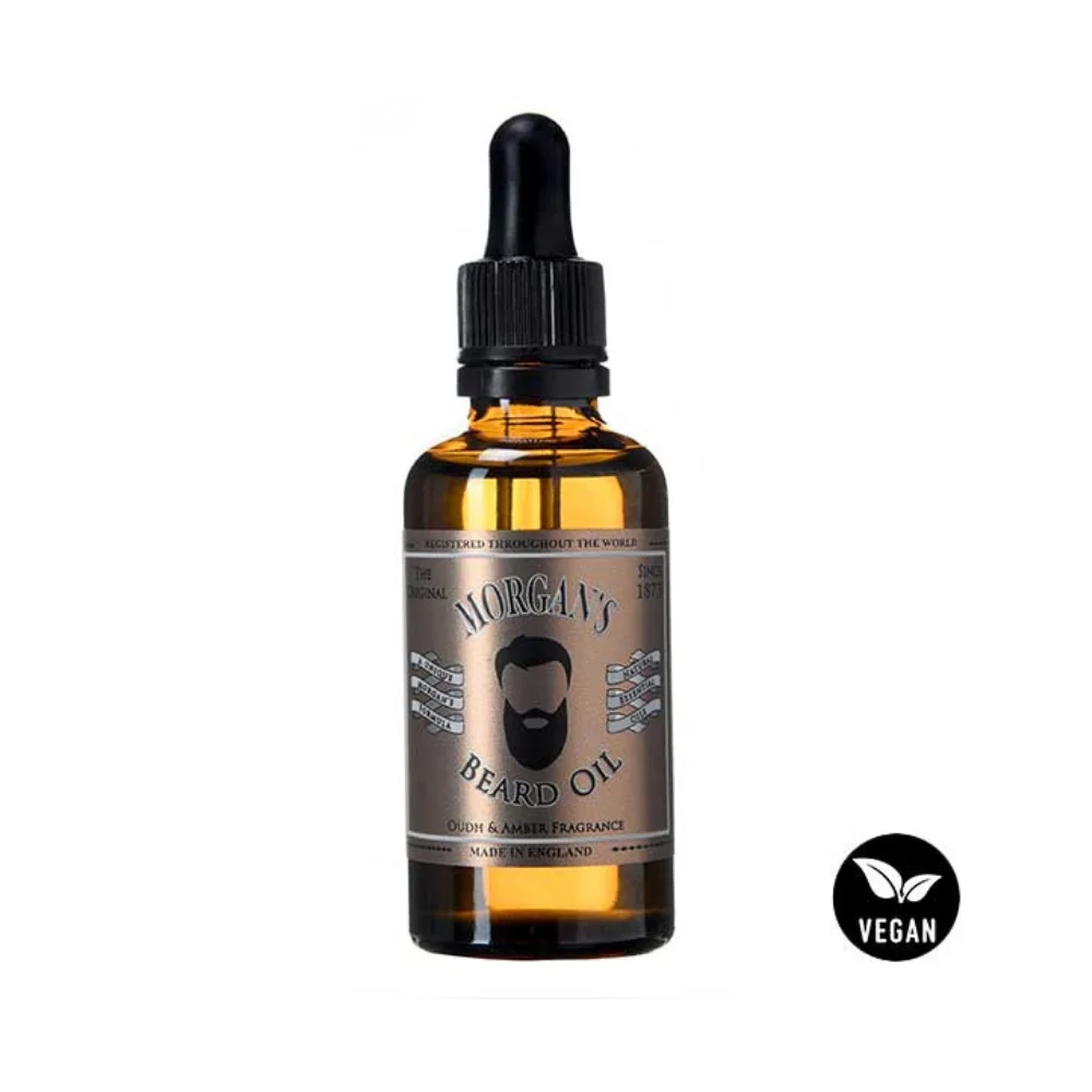 Morgan's Bartöl Beard Oil Oudh & Amber, 30 ml