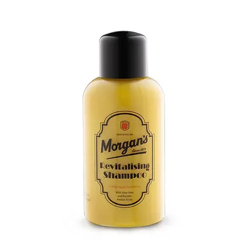 Morgan's Haarshampoo Revitalising Shampoo Retro Bottle (yellow), 250 ml