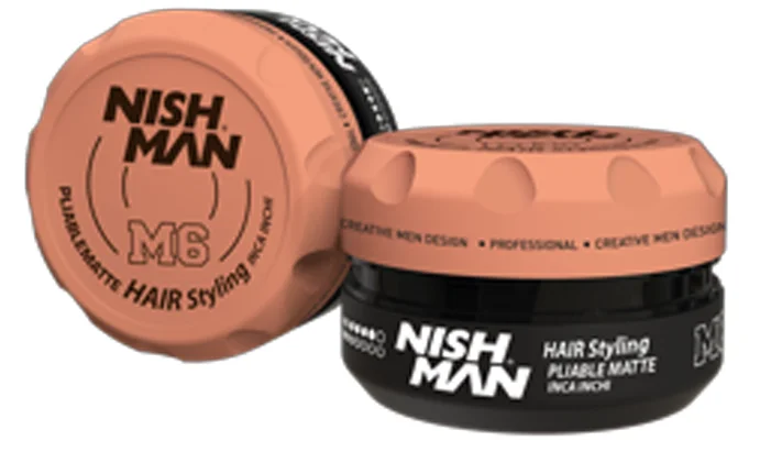 Nishman Haarwachs Pliable Matte Styling Inca Inchi M6 – 100g