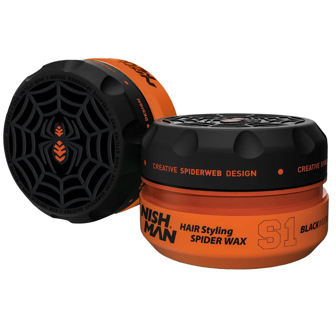 Nishman Haarwachs Aqua Spider Wax S1 Black Widow – 100ml