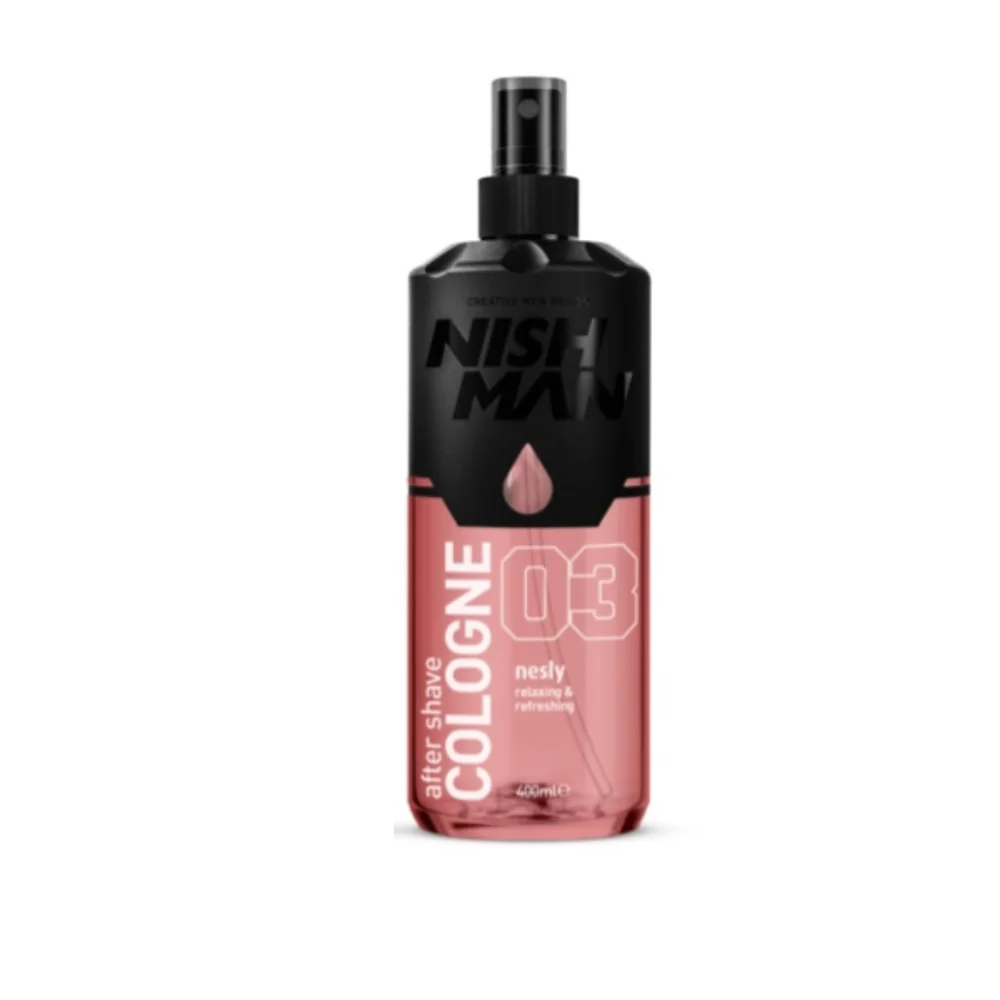Nishman After-Shave Lotion Aftershave Cologne Nesly 03 – 400ml