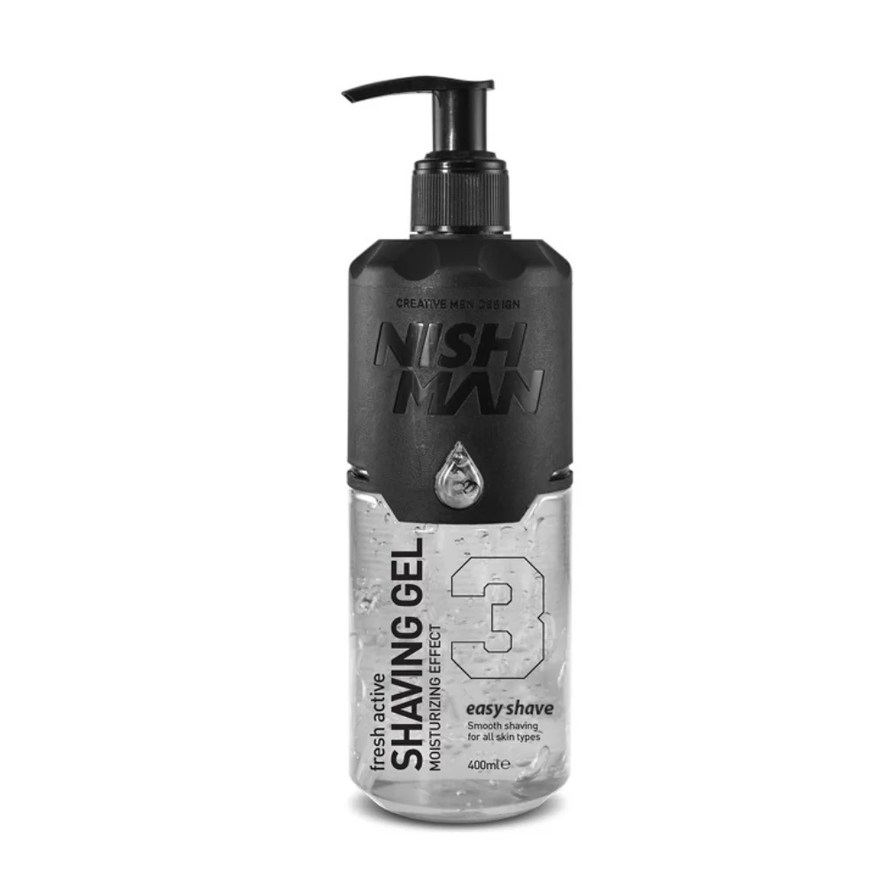 Nishman Rasiergel Shaving Gel Colorless No.3 400ml