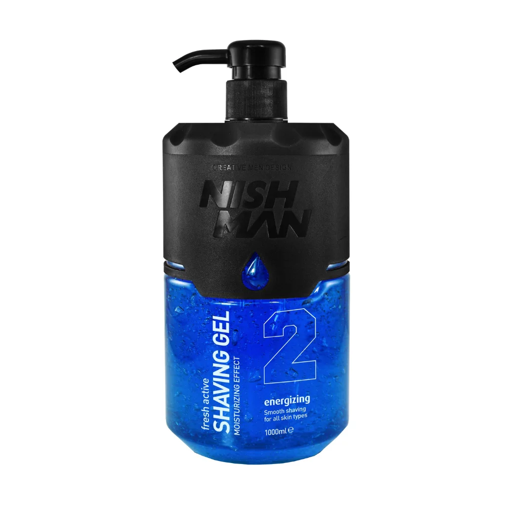 Nishman Rasiergel Shaving Gel Blue No.2 1000ml