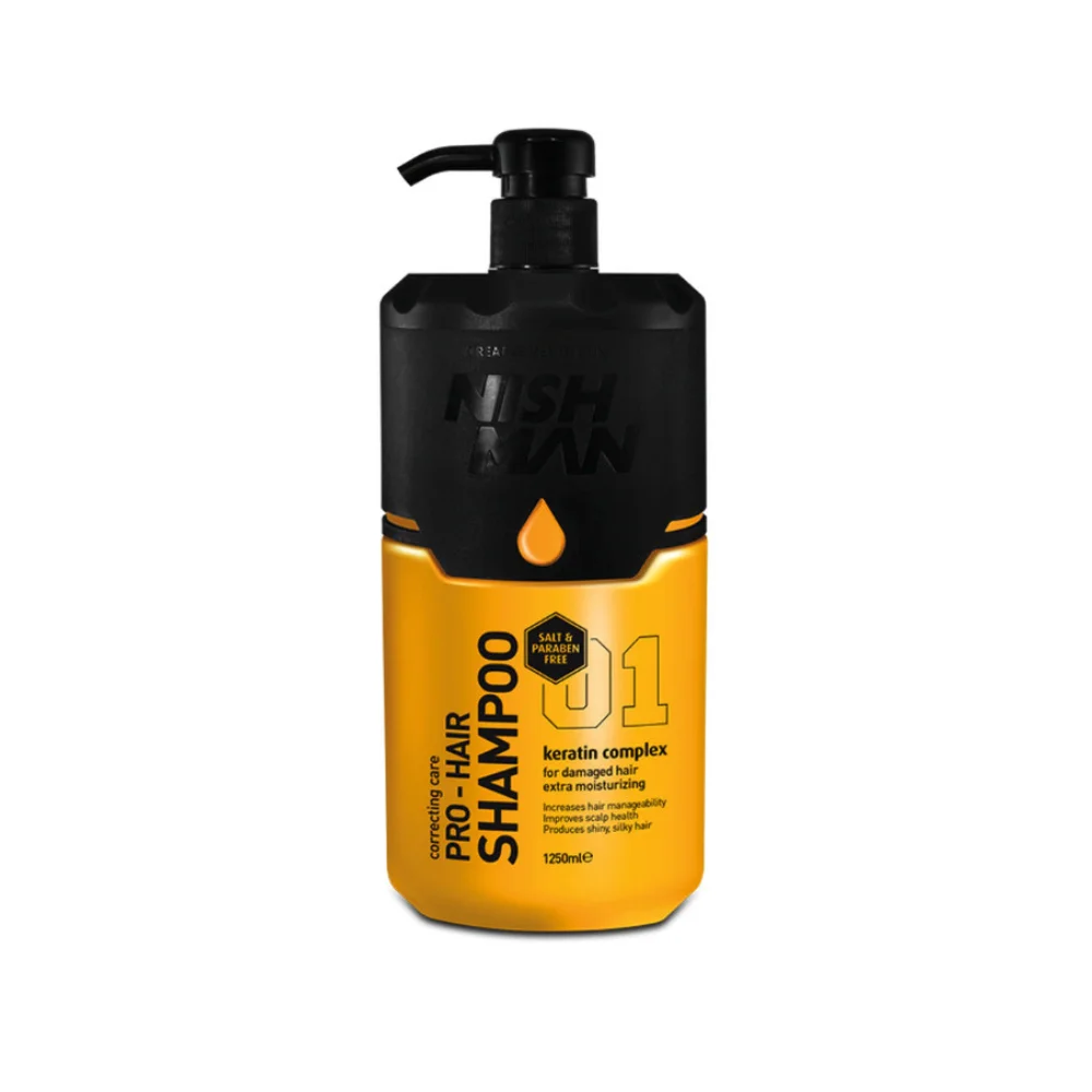 Nishman Profi-Haarshampoo Keratin Complex 01 – 1250ml