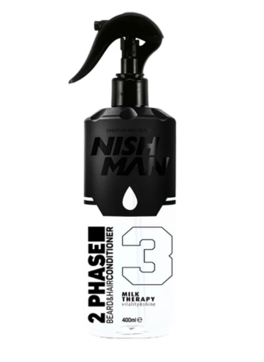 Nishman Haarconditioner 2 Phase Conditioner 3 Milk Therapy 400ml