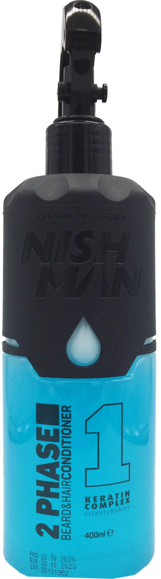 Nishman Zweiphasen-Conditioner für Bart und Haar Beard & Hair Conditioner 400ml