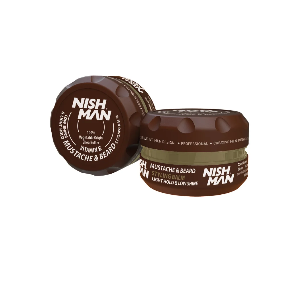 Nishman Bart- und Schnurrbartbalsam Beard & Mustache Balm 100ml