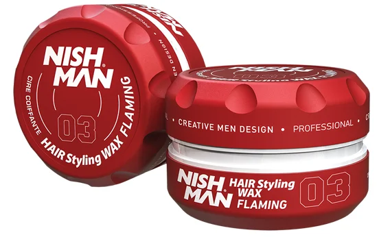 Nishman Haarwachs Hair Styling Wax Flaming 03 – 150g