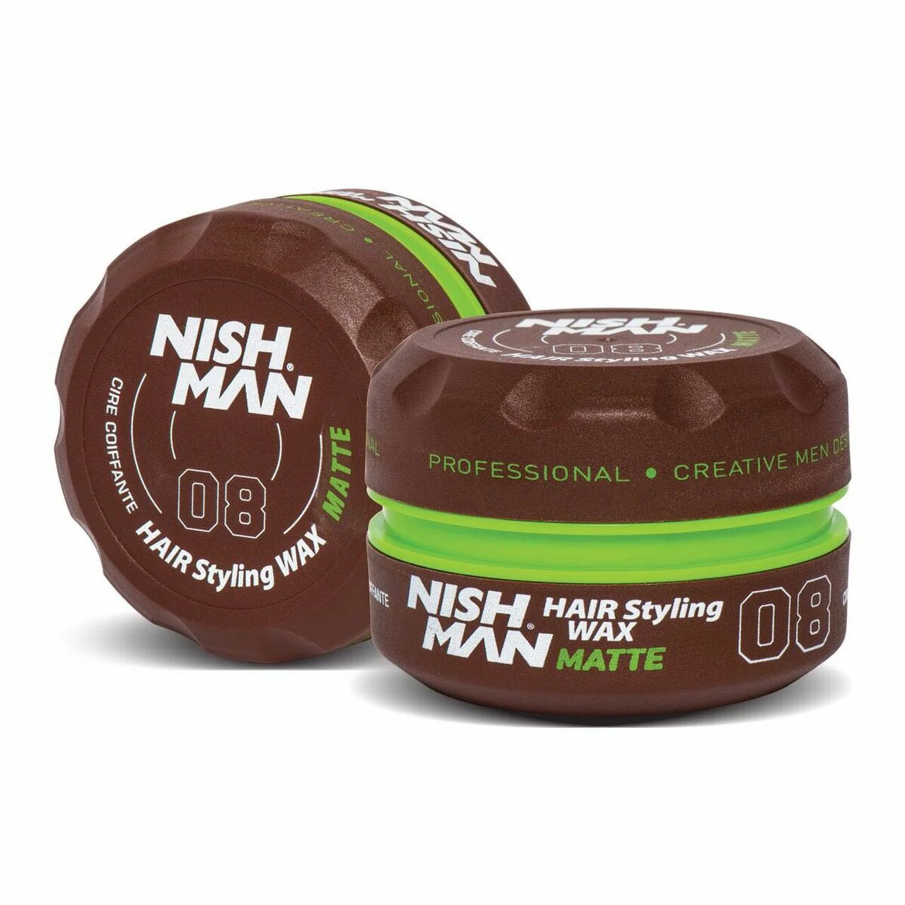 Nishman Haarwachs Hair Styling Wax Matte 08 – 150g