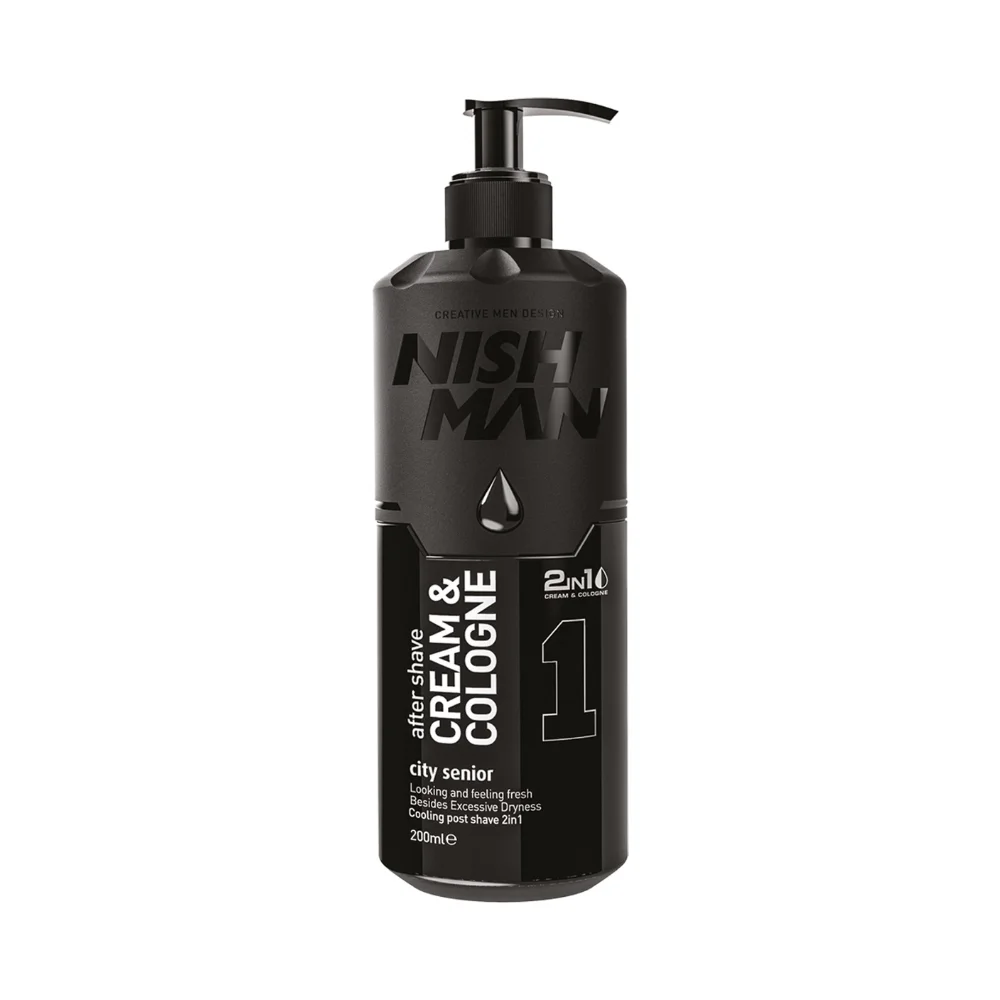 Nishman After-Shave Creme und Kölnischwasser 2in1 City Senior 200ml