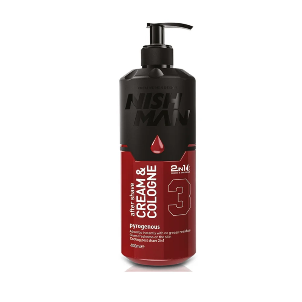 Nishman After-Shave Creme und Kölnischwasser 2in1 Pyrogenous 200ml