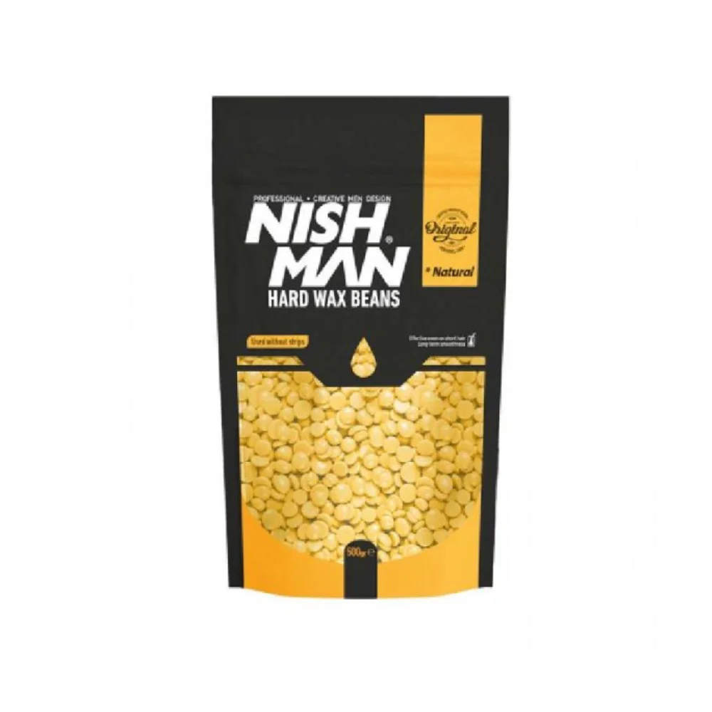 Nishman Enthaarungswachs-Granulat Beans Wax Nature 500g