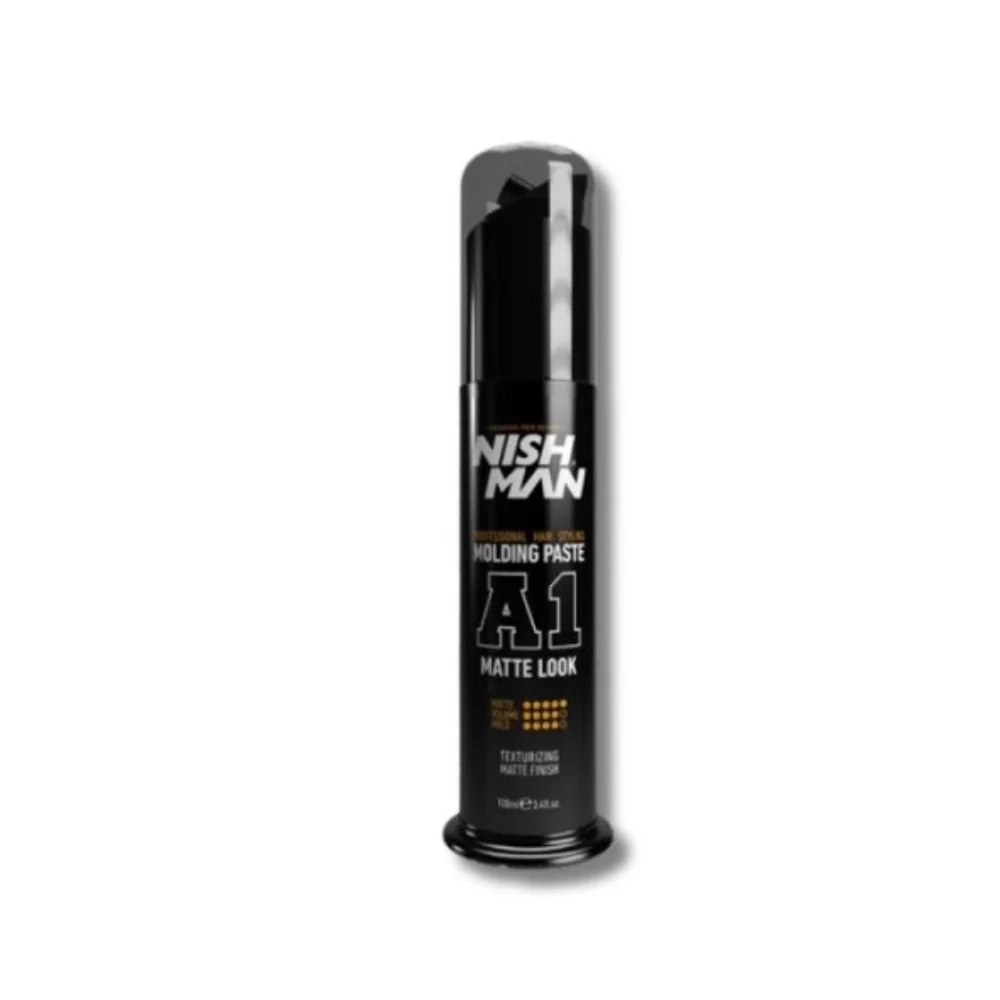 Nishman Texturierende matte Haarpaste Molding Paste A1 Matte Look – 100ml
