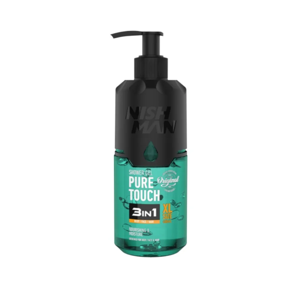 Nishman Duschgel Shower Gel 3in1 Pure Touch 480 ml.