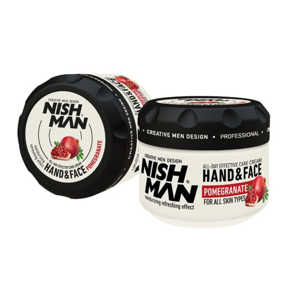 Nishman Gesichts- und Handcreme Hand & Face Cream Pomegranate Extract 300ml